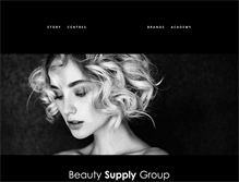 Tablet Screenshot of beautysupplygroup.com.au